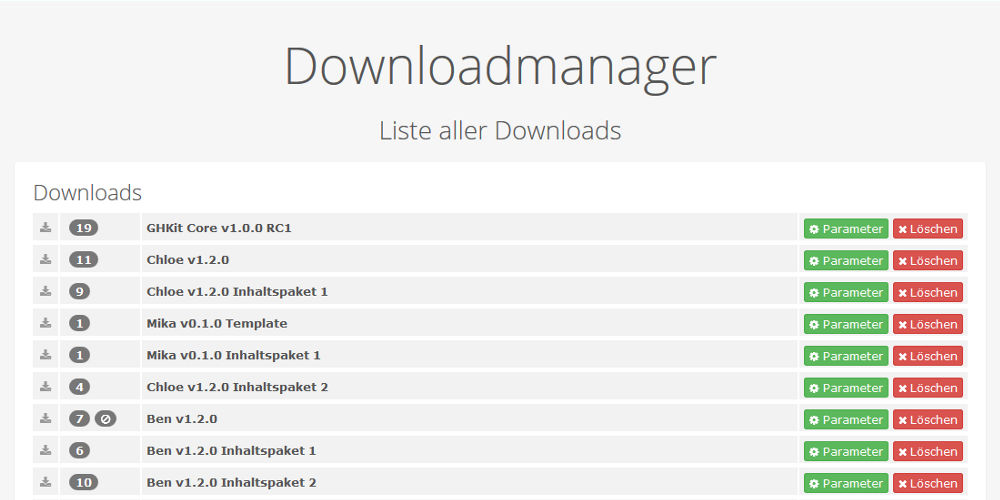 Screenshot Downloadmanager