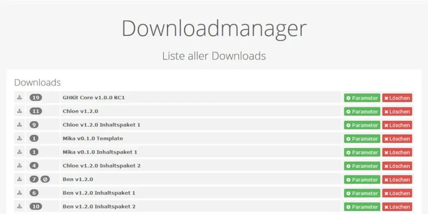 GHKit - Downloadmanager